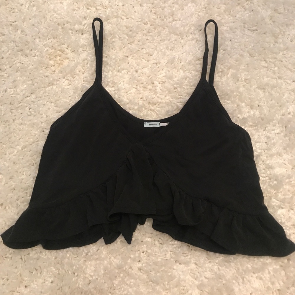 🖤 Kimchi Blue Black Crop Top size M🖤